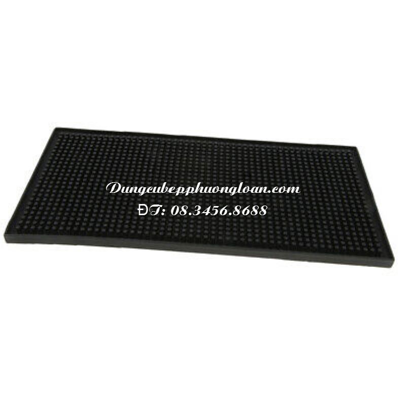 Thảm Lót Cao Su Quầy Bar 15x30 cm hàng dầy (Rubber Bar Mat)