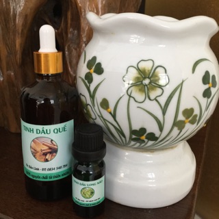 Khuyến mại: tinh dầu quế 100ml tặng 1 tinh dầu long não 10ml