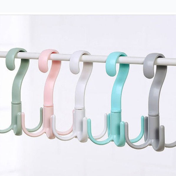 Móc Treo Dây Nịt, Cà Vạt, Khăn Choàng, Nón, Giỏ Xách Đa Năng Trong Tủ HOMEBODY Xoay 360 Độ