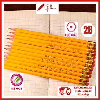 Bút chì sowi sh g star no.009 - 2b cao cấp dành cho dân văn phòng, học sinh -pluma