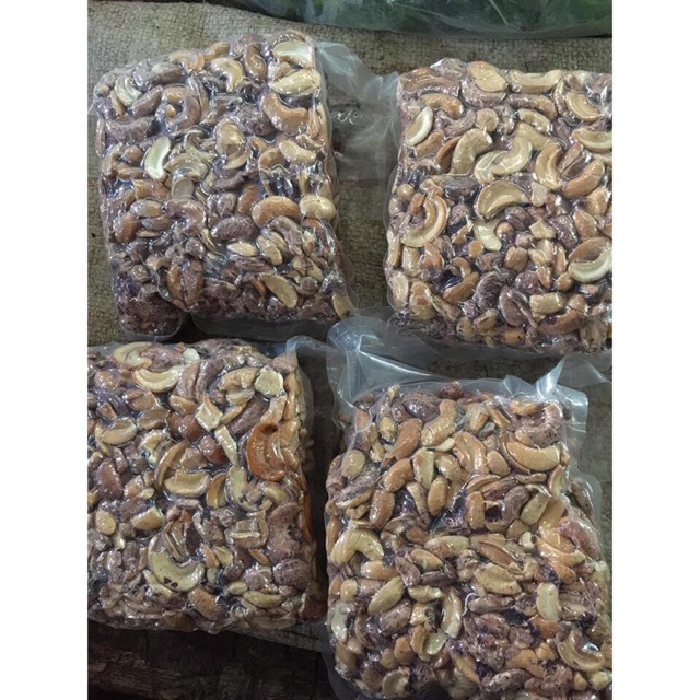 4kg Hạt điều rang muối còn vỏ lụa