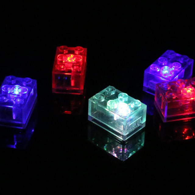 Đồ chơi lego phát sáng đèn led 2x3