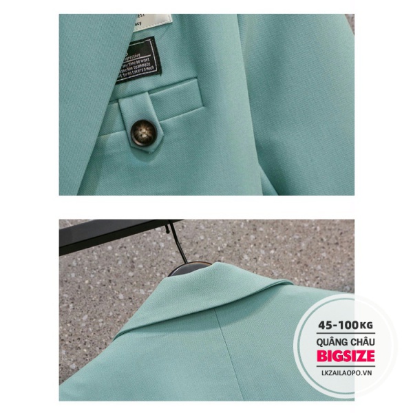 BIGSIZE Nữ (45-100kg) Áo Khoác Dáng Ôm mỏng Thời Trang Mùa Thu Mới Trẻ Trung Cho Nữ | BigBuy360 - bigbuy360.vn