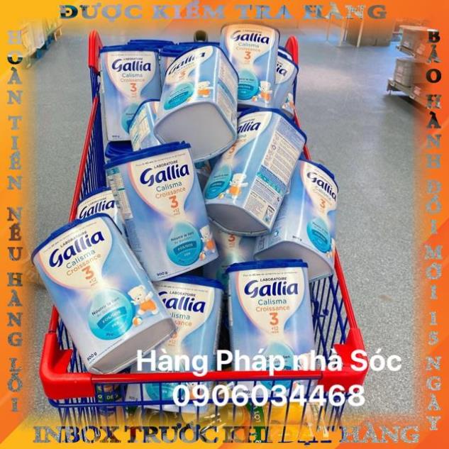 SỮA GALLIA SỐ 3 NỘI ĐỊA PHÁP HỘP 900gr hoangia