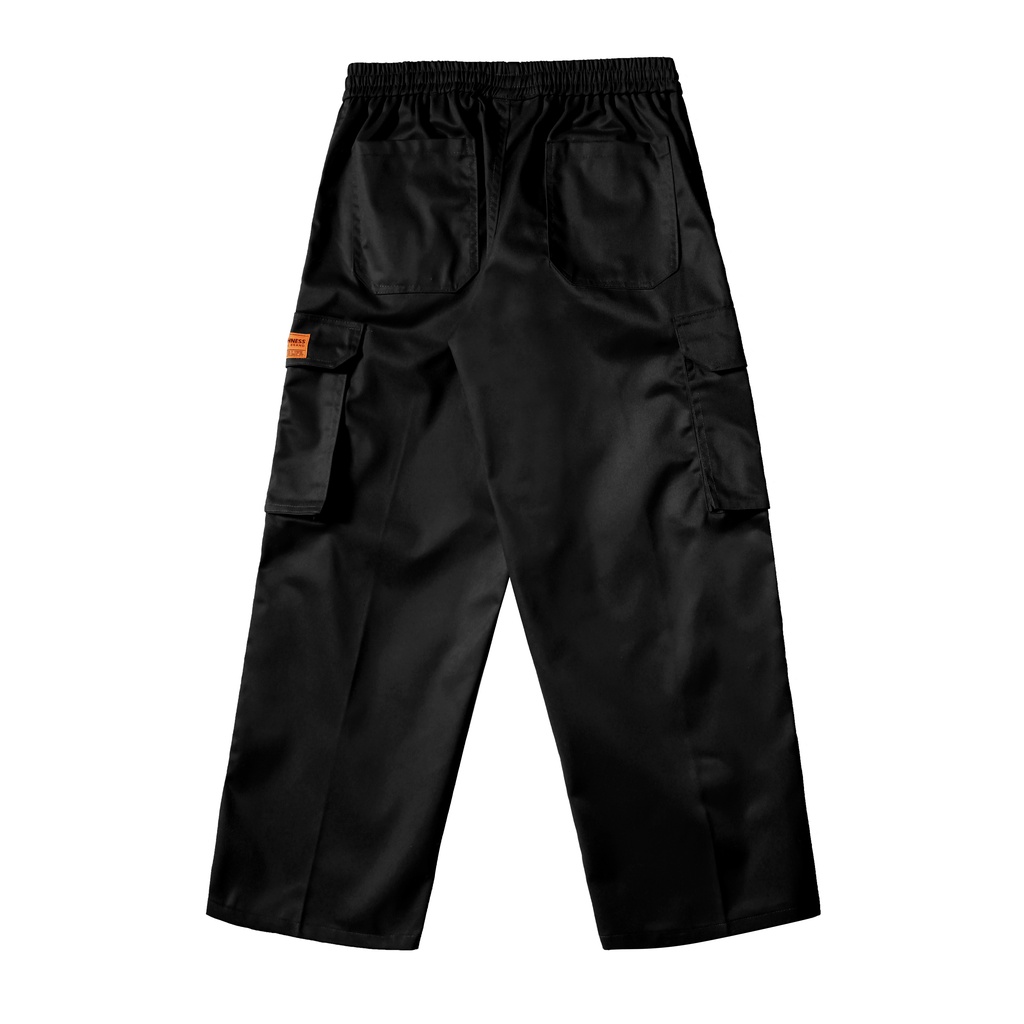 Quần dài Richness Cargo Pants màu đen, KAKI - Local Brand Chính Hãng