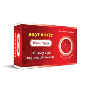 HOẠT HUYẾT THIÊN PHƯỚC_ TĂNG CƯỜNG TUẦN HOÀN NÃO