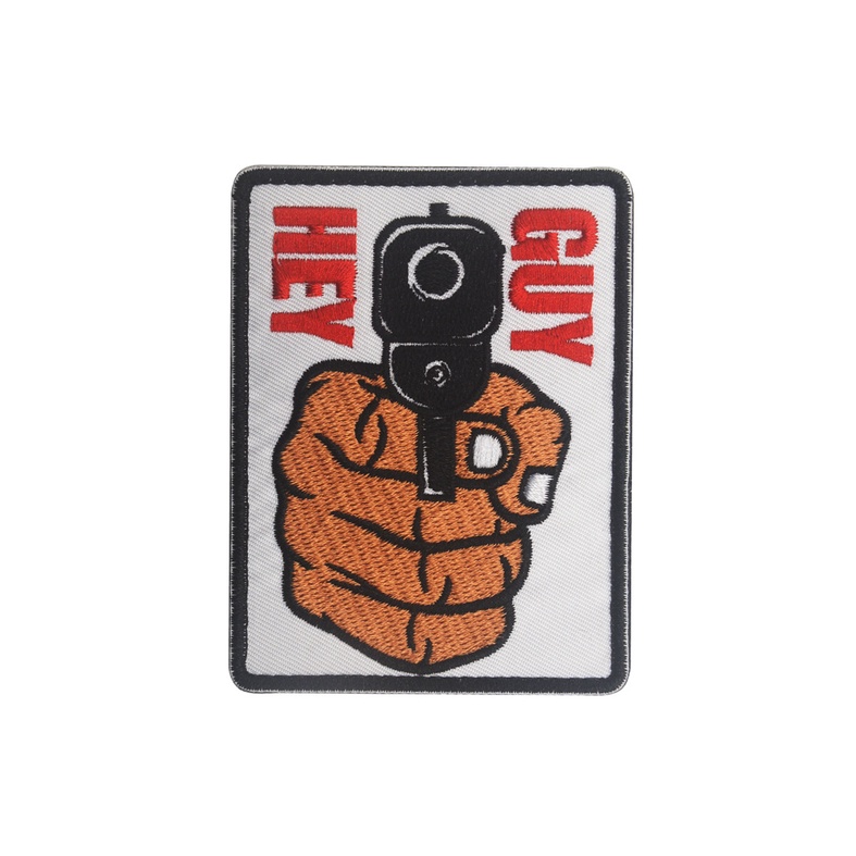 Miếng Dán Thêu Huy Hiệu Cảnh Báo Nguy Hiểm 'Dranger' Trang Trí Túi Xách Chiến Thuật DIY