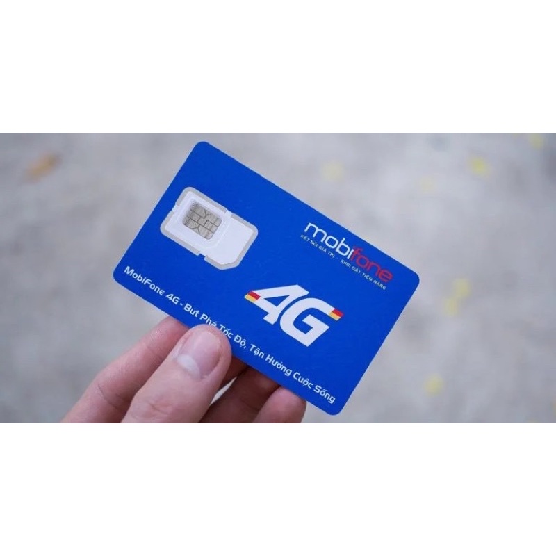 Sim mobifone 4G trả trước với nhiều ưu đãi mới nhất của nhà mạng