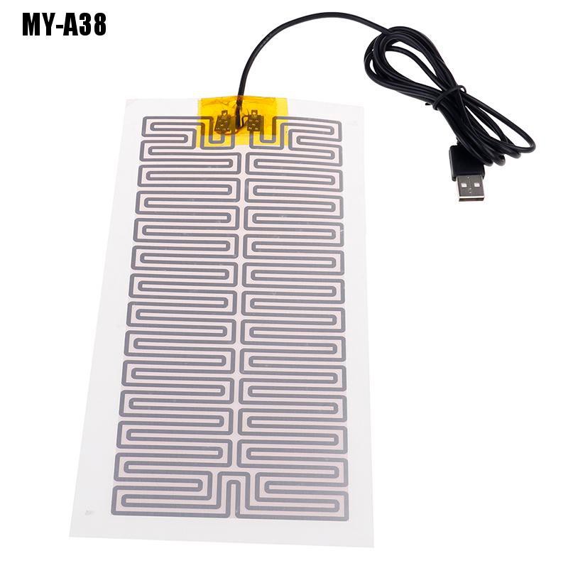 Tấm Sưởi Ấm 1x Usb 5v 10cm X 21cm Tiện Dụng Cho Mùa Đông