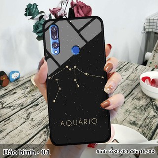 Ốp kính Huawei Y9 Prime 2019 in cung hoàng đạo
