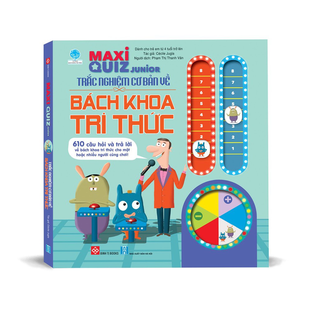 Sách - Maxi Quiz Junior - Trắc nghiệm cơ bản về Bách khoa tri thức