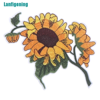 Sticker Ủi Thêu Hình Hoa Hướng Dương