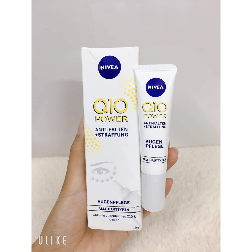 Kem Dưỡng Mắt Nivea Q10 Power Anti Falten Augenpflege - Hàng Đức