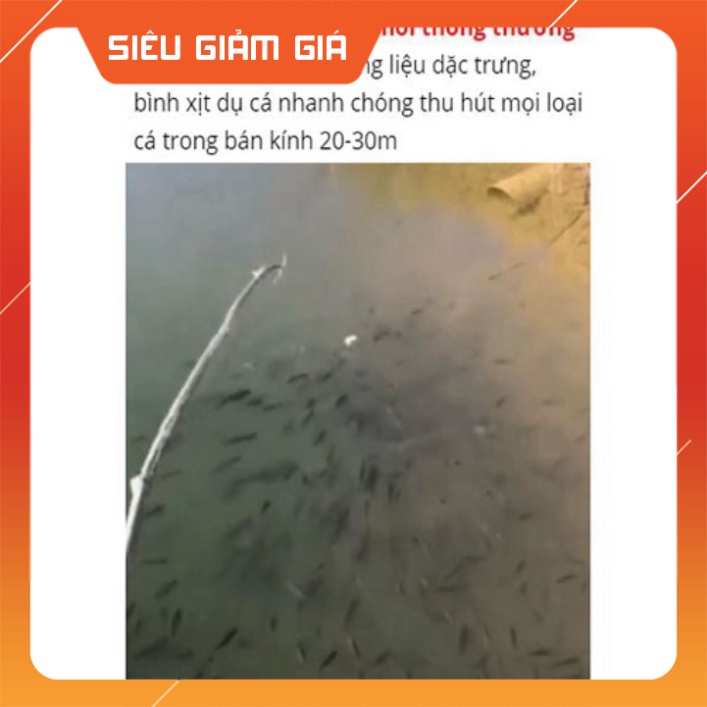 Bình Xịt Mồi Thu Hút Cá FISH BAIT Dẫn Dụ Cá TRÔI, TRẮM, CHÉP, MÈ ĐỒ CÂU ANH QUÂN