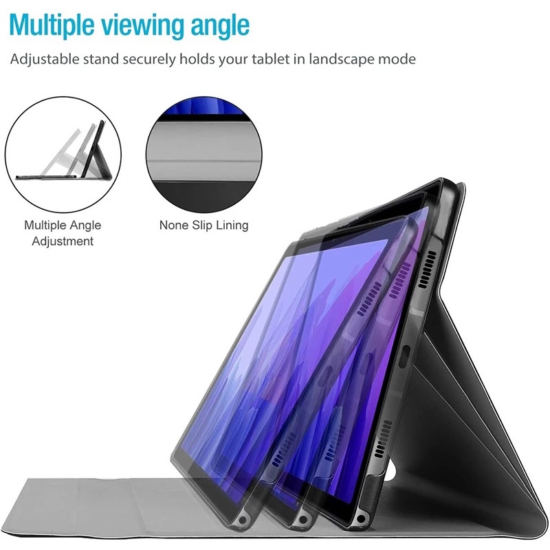 Bao Da Kèm Bàn Phím Không Dây Cho Samsung Tab A7 Lite 2021 T220 T225 8.7inch/ Tab A 8.0 T295 T290