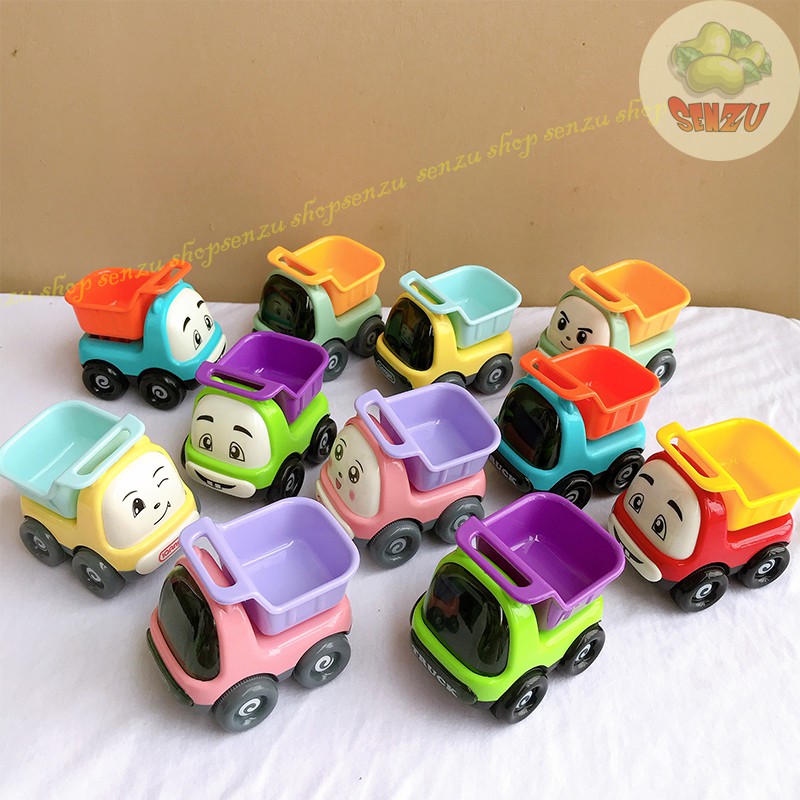 Xe ô tô đồ chơi SENZU KIDS chạy bằng dây cót màu sắc dễ thương cho bé