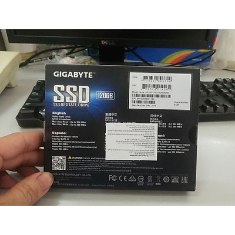 Ổ Cứng SSD Gigabyte 120Gb (2.5" Sata iii 6Gb/S) - Hàng Chính Hãng | BigBuy360 - bigbuy360.vn