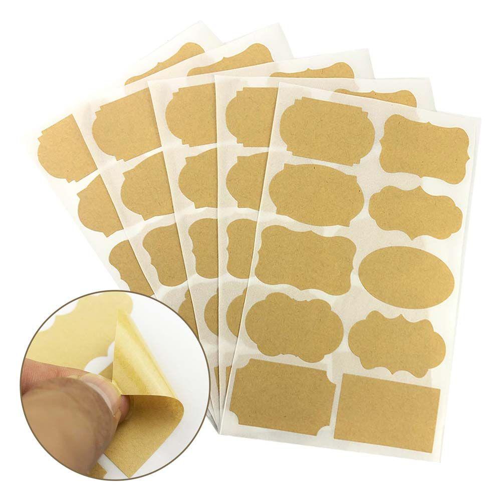 Nhãn Dán Chai Tinh Dầu / Kem / Nước Hoa Có Thể Xóa Được Sáng Tạo