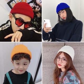 (Ảnh thật ) Mũ len beanie unisex nhiều màu lựa chọn