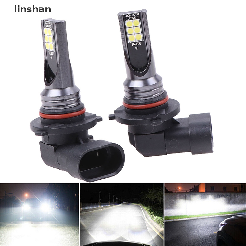 2Pcs 9005 9006 LED Hi-Low Beam Headlight 100W 19000LM Fog Lights 6000K White [HOT]