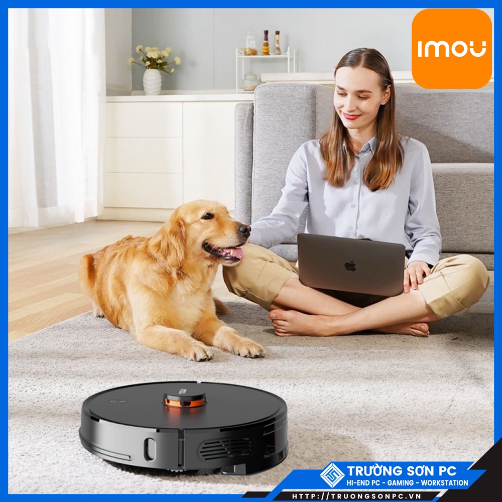 Robot Hút Bụi Thông Minh IMOU Vacuum Cleaner RV-L11-A Lực Hút 2700PA, Tự Động Đi Đổ Rác | Vỏ Case SAMA ESport-2