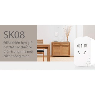 Ổ cắm wifi thông minh smartz sk08