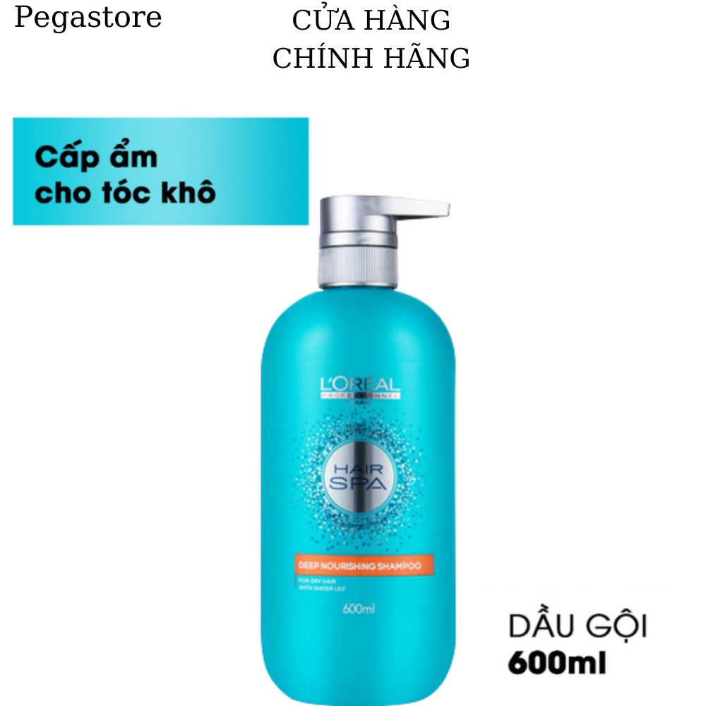 Dầu gội Loreal Hair Spa Deep Nourishing Shampoo - dầu gội đầu l oreal 600ml - L'Oreal dầu gội nữ