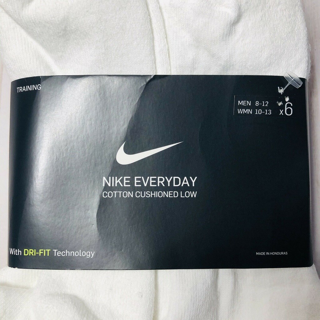 Vớ tất Nike Dri-fit Everyday Cushion White (SX7666 / SX7669 / SX7670) chính hãng