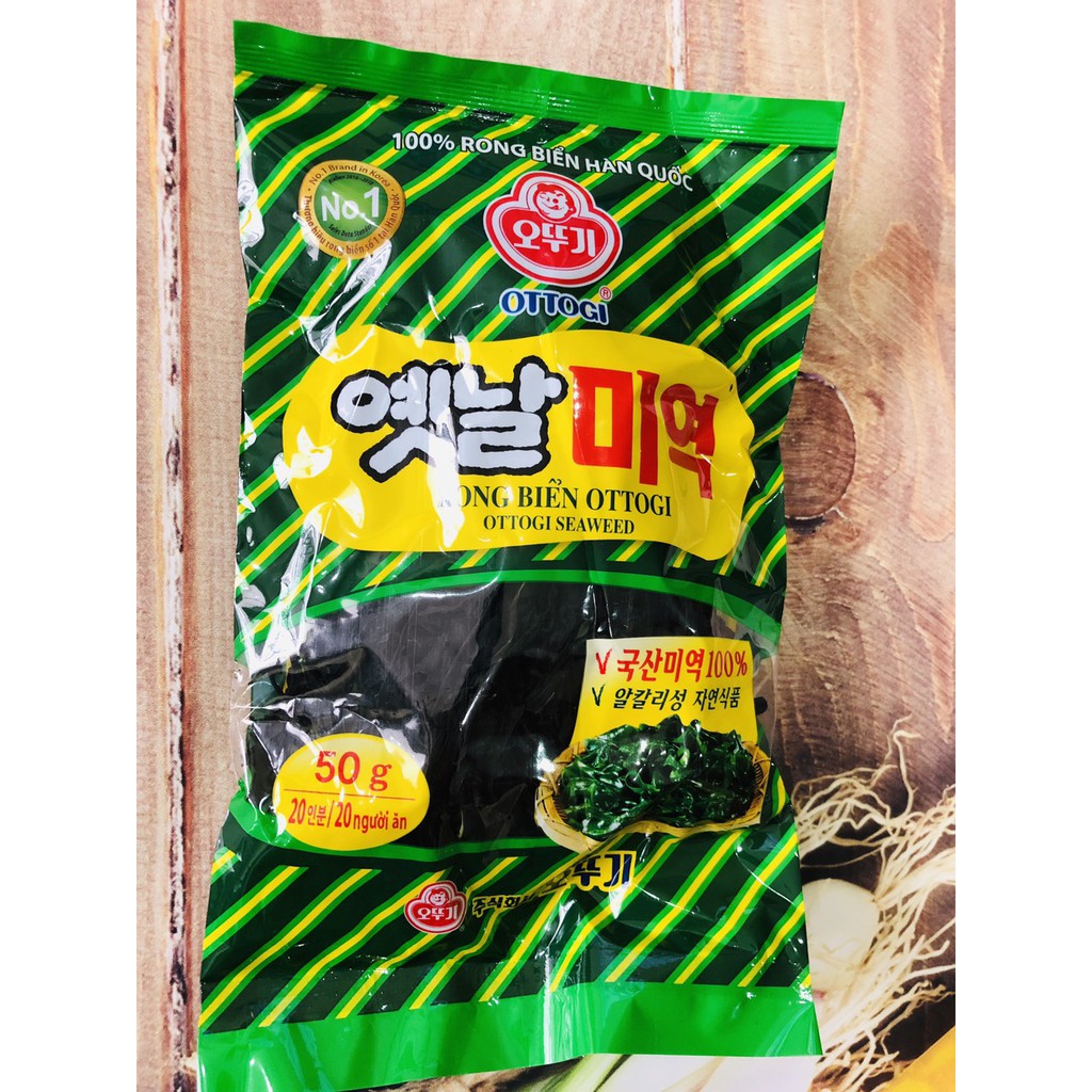 Rong biển khô nấu canh gói 20g