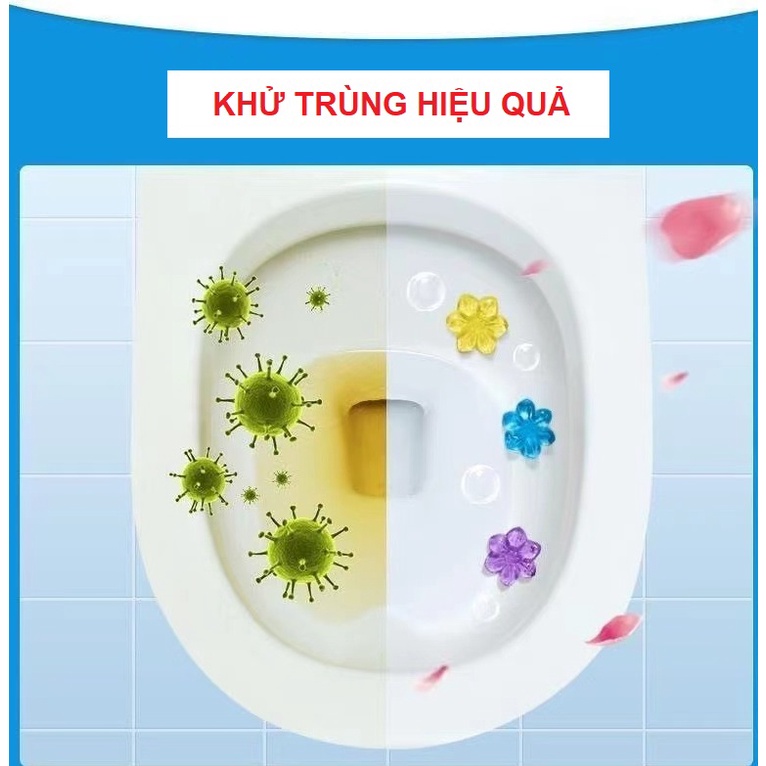 Ống gel thơm khử mùi bồn cầu, nhà vệ sinh, khử trùng GD547 GIAO MÀU NGẪU NHIÊN