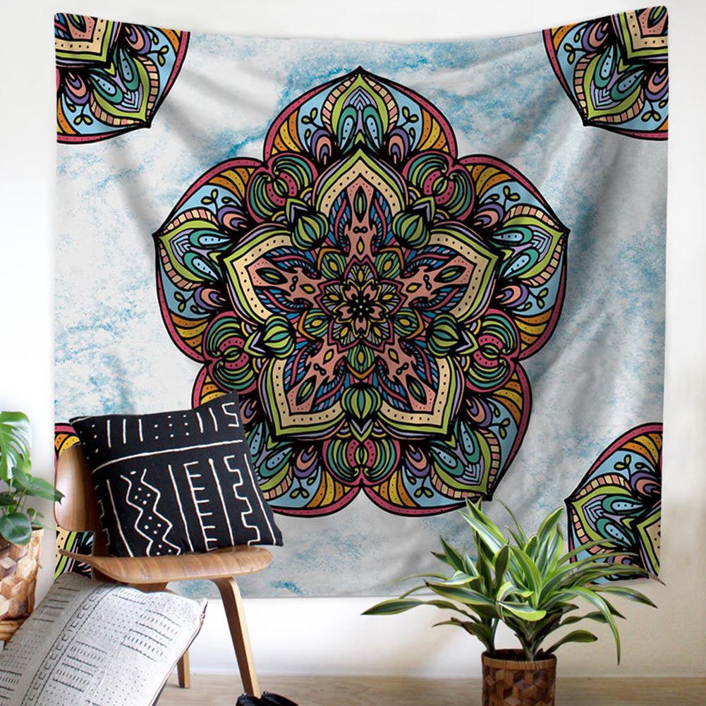 Thảm Treo Tường Trang Trí 95x73cm Phong Cách Bohemian