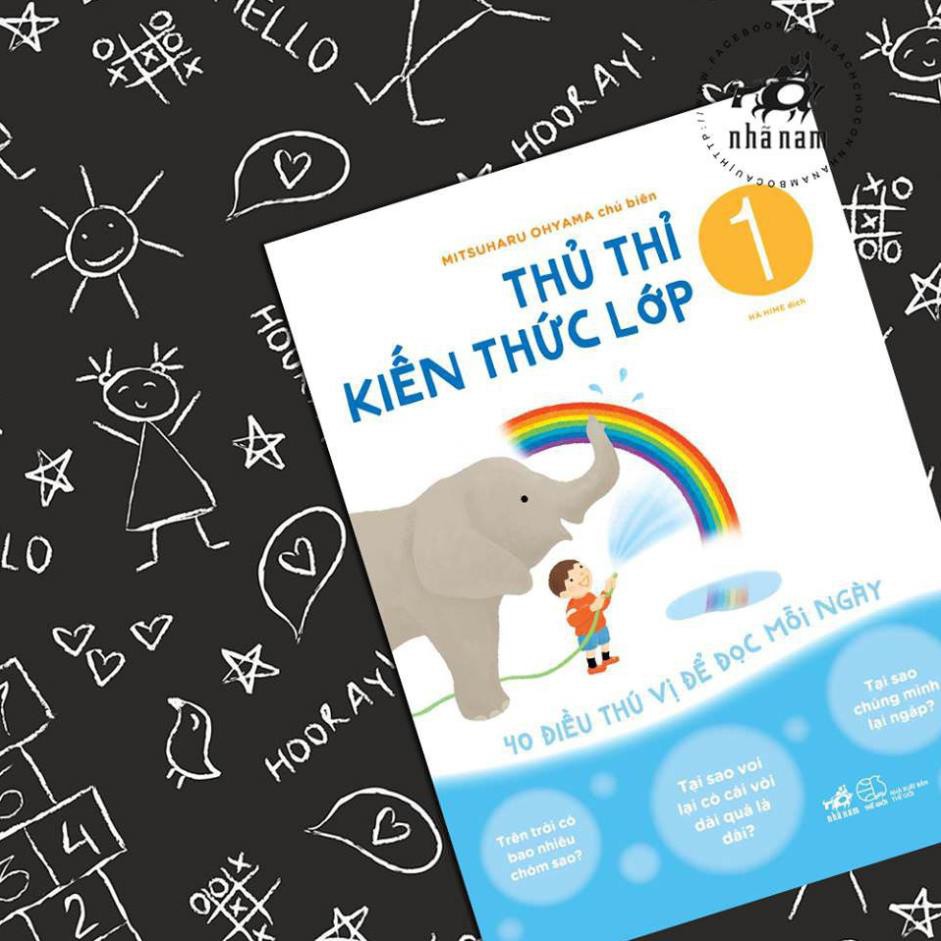 Sách Nhã Nam - Thủ Thỉ Kiến Thức Lớp 1