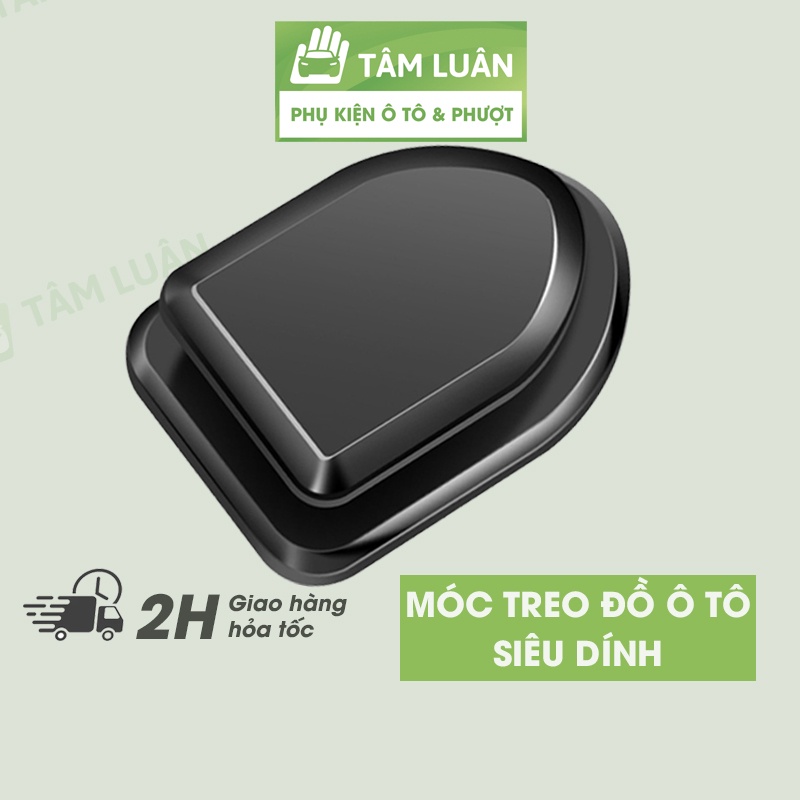 Móc treo đồ ô tô, xe hơi Tâm Luân dính chắc, phụ kiện ô tô nhỏ gọn tiện lợi