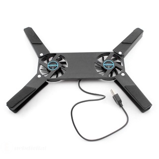 Đế Tản Nhiệt Laptop 2 Quạt Usb Cho Notebook Pc