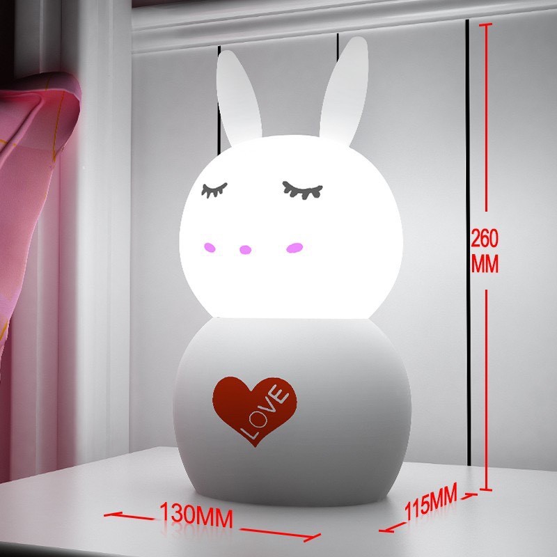 Đèn ngủ để bàn sạc điện độc đáo Bunny
