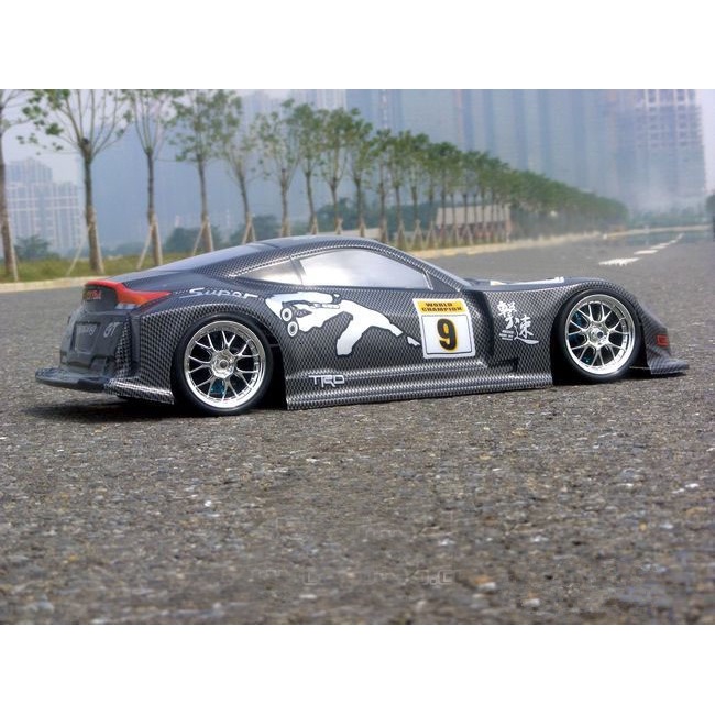Rc Xe Hơi Điều Khiển Từ Xa 1 / 10 honda gt 190 Chiều Rộng 260mm Bằng pvc In Màu Độc Đáo