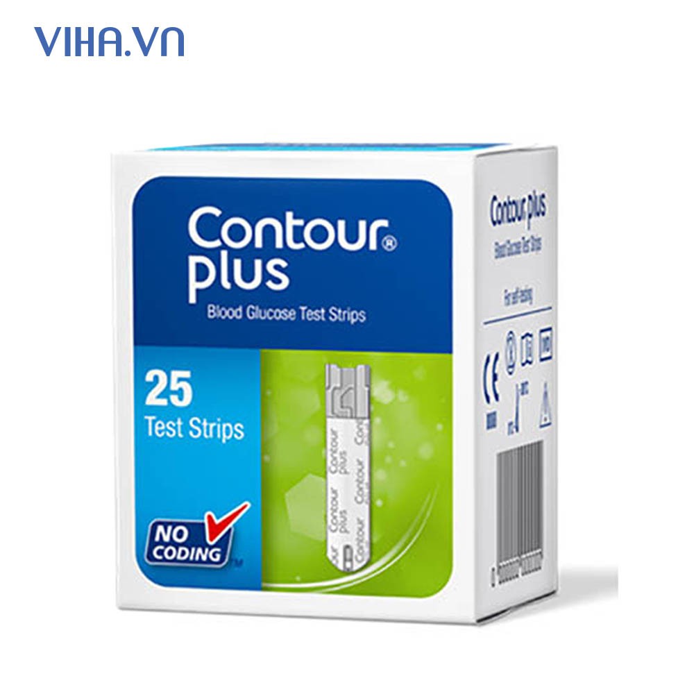 Que Thử Đường Huyết Contour Plus- thiết bị y tế việt hà