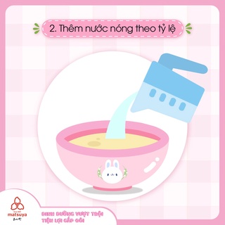 Đồ ăn dặm cho bé từ 5 tháng tuổi Bột cháo Matsuya nội địa Nhật
