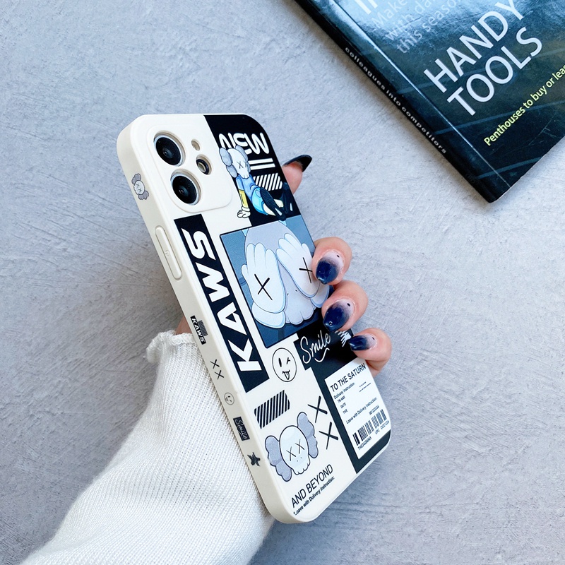 Samsung A73 A53 A33 5G A13 A03 A03s A22 5G 4G A52 A32 A71 A51 A50 A50s A30s S20 FE S20 S21 Plus S20Ultra Note10 LiteCase Cute Kaws Phone Case