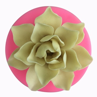 Khuôn Silicon Hoa Sen Đá 10cm KSHSD38