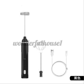 Máy Đánh Trứng, Tạo Bọt Cà Phê Sạc Usb