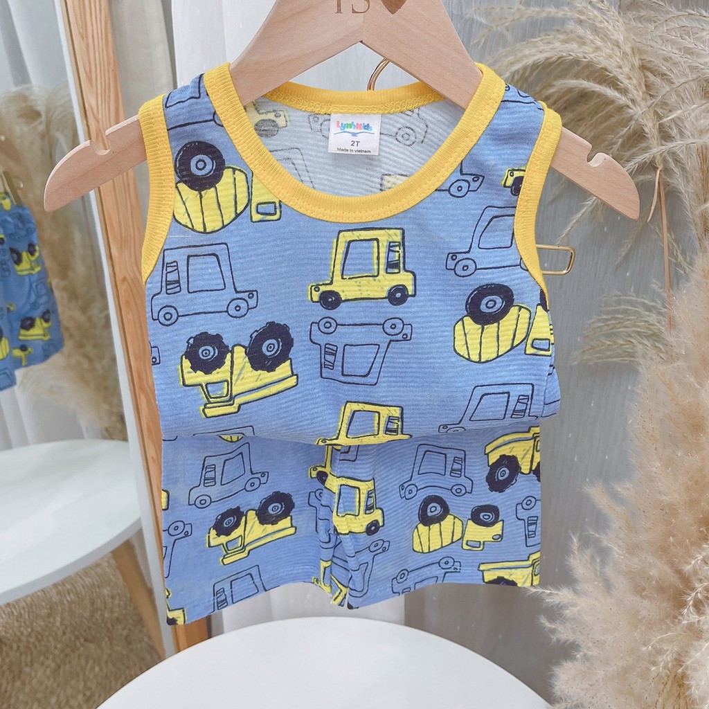SET 3 BỘ BA LỖ COTTON GIẤY TĂM TRE NHẸ MÁT CHO BÉ SET385