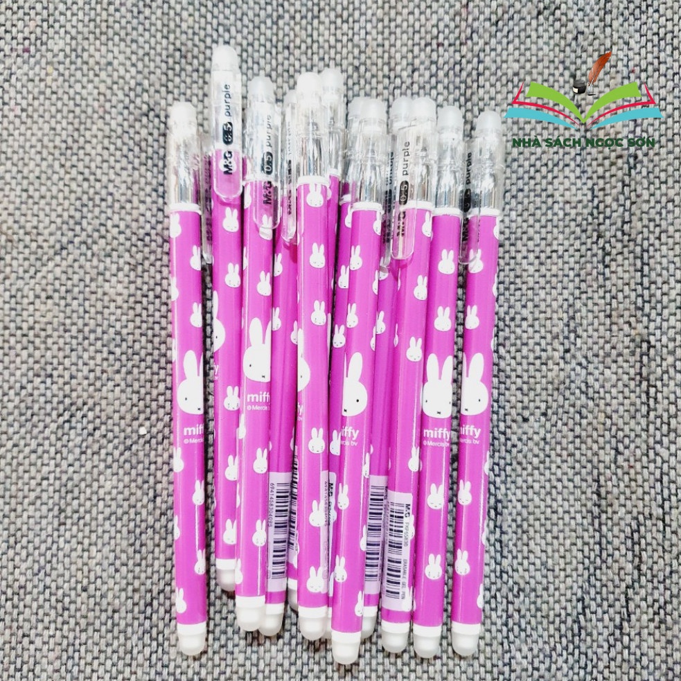 Bút Mực Tím Xóa Được M&G FKP 65830 ngòi 0.5mm Miffy - Bút Mực Tẩy Được Cao Cấp DCHT