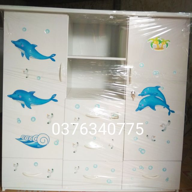 Tủ nhựa đài Loan cho bé c125*125 cm, free ship HN | BigBuy360 - bigbuy360.vn