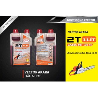Dầu nhớt động cơ 2 thì VECTOR AKARA 2T, API: TC, JASO: FB