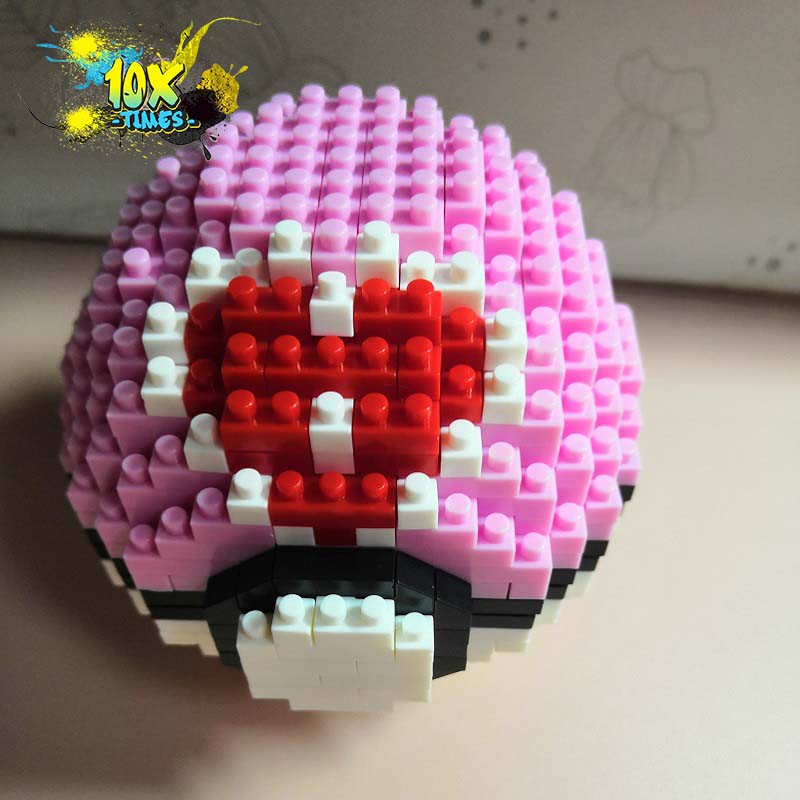 (8 mẫu) lego 3d Pokemon pikachu dạng bóng có khớp quà tặng bạn trai bé trai,quà tặng sinh nhật