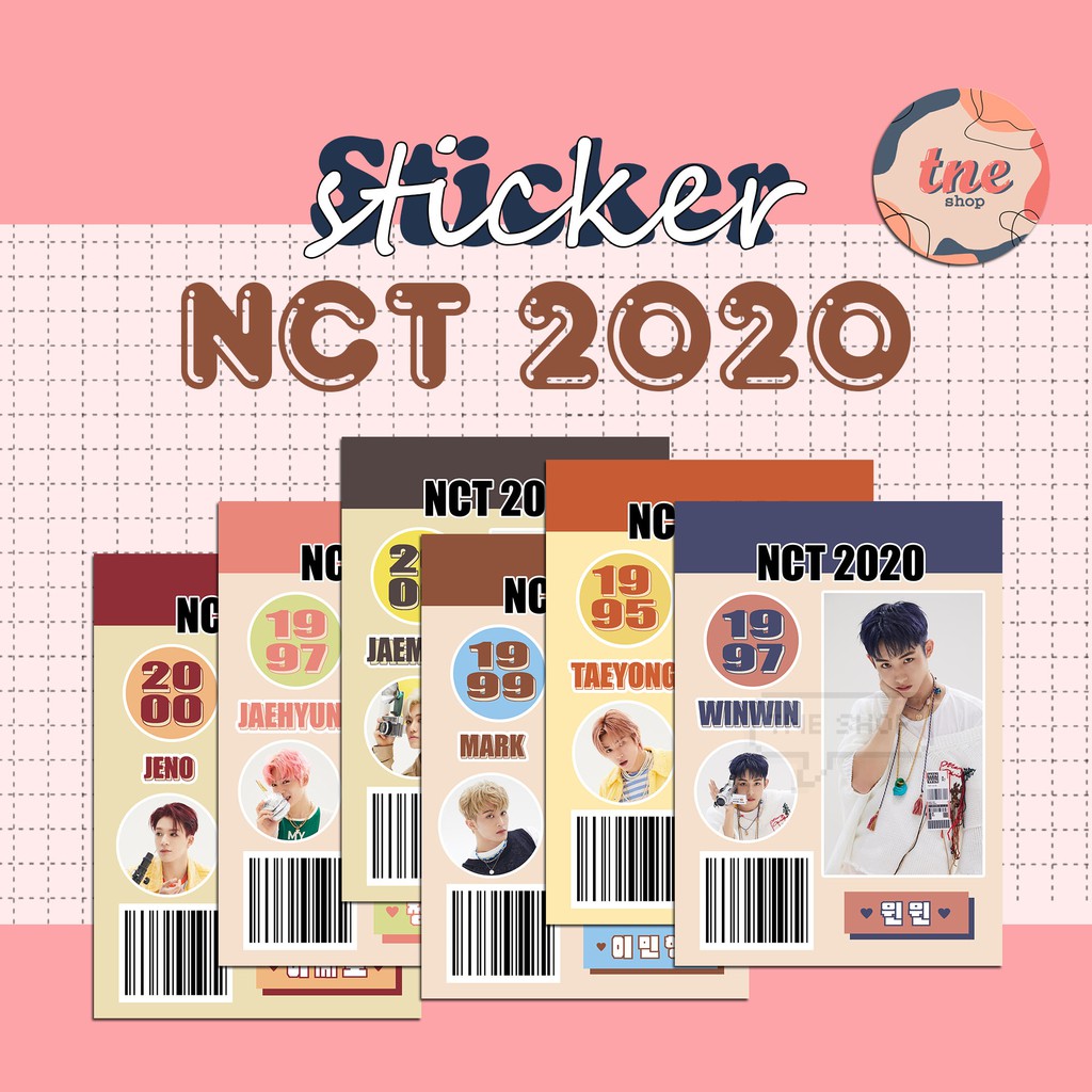 Sticker NCT 2020