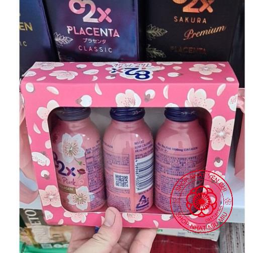 Hộp 3 lọ/ 10 lọ nước The collagen 82X Pink Nhật bản