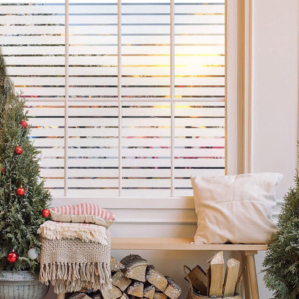 MOCHO Miếng Dán Kính Cửa Sổ Bằng PVC Có Thể Tháo Rời Bảo Vệ Sự Riêng Tư