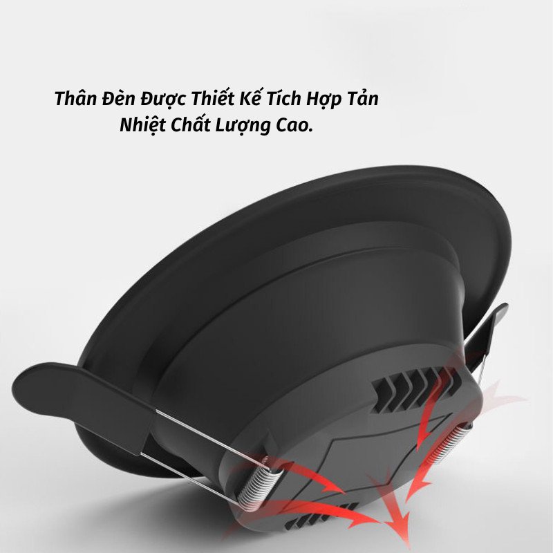 Đèn Led Âm Trần Đèn Trang Trí Âm Trần Tiện Dụng Công Suất 9W DEN TOKI